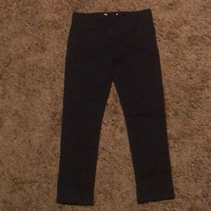 Gap dark blue khakis